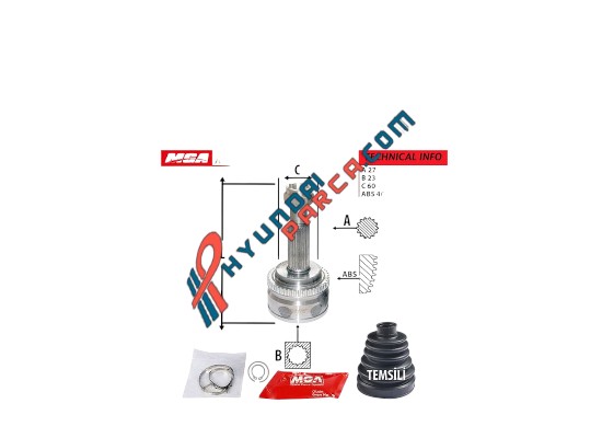 AKS KAFA DIŞ ABSLİ 08-11 İ30 MGA-70804-YS